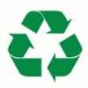 Carta realizzata al 100% con fibre riciclate post consumo